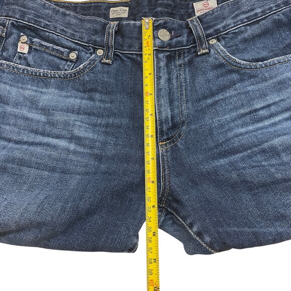 AG Adriano Goldschmied Paper Crop Jeans 30R | Made in USA, Dark Wash - Picture 6 of 8